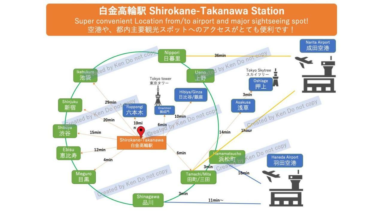 The 3Rd Residential Suite Shirokane Tokio Exterior foto